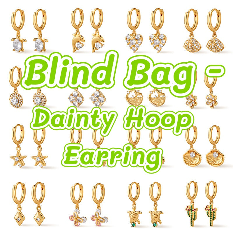 Dainty Hoop Earring - Blind Bag