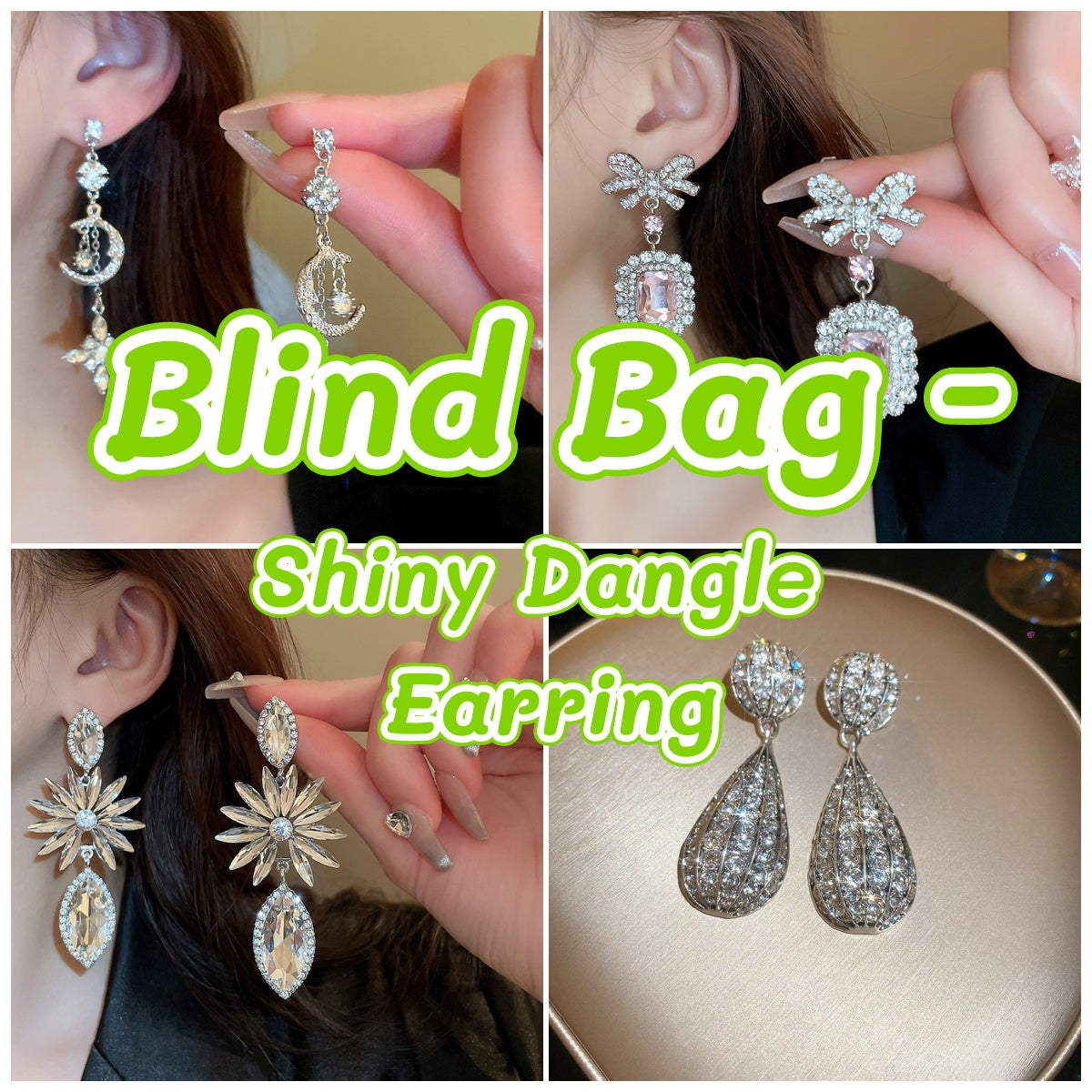 Shiny Dangle Earring - Blind Bag